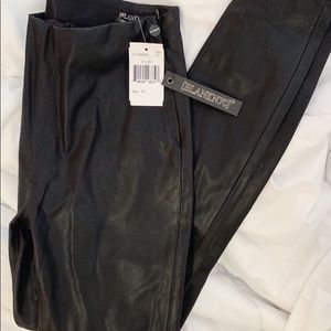 BLANK NYC Leather leggings